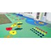 2D και 3D σχέδια χυτών δαπέδων ασφαλείας EPDM